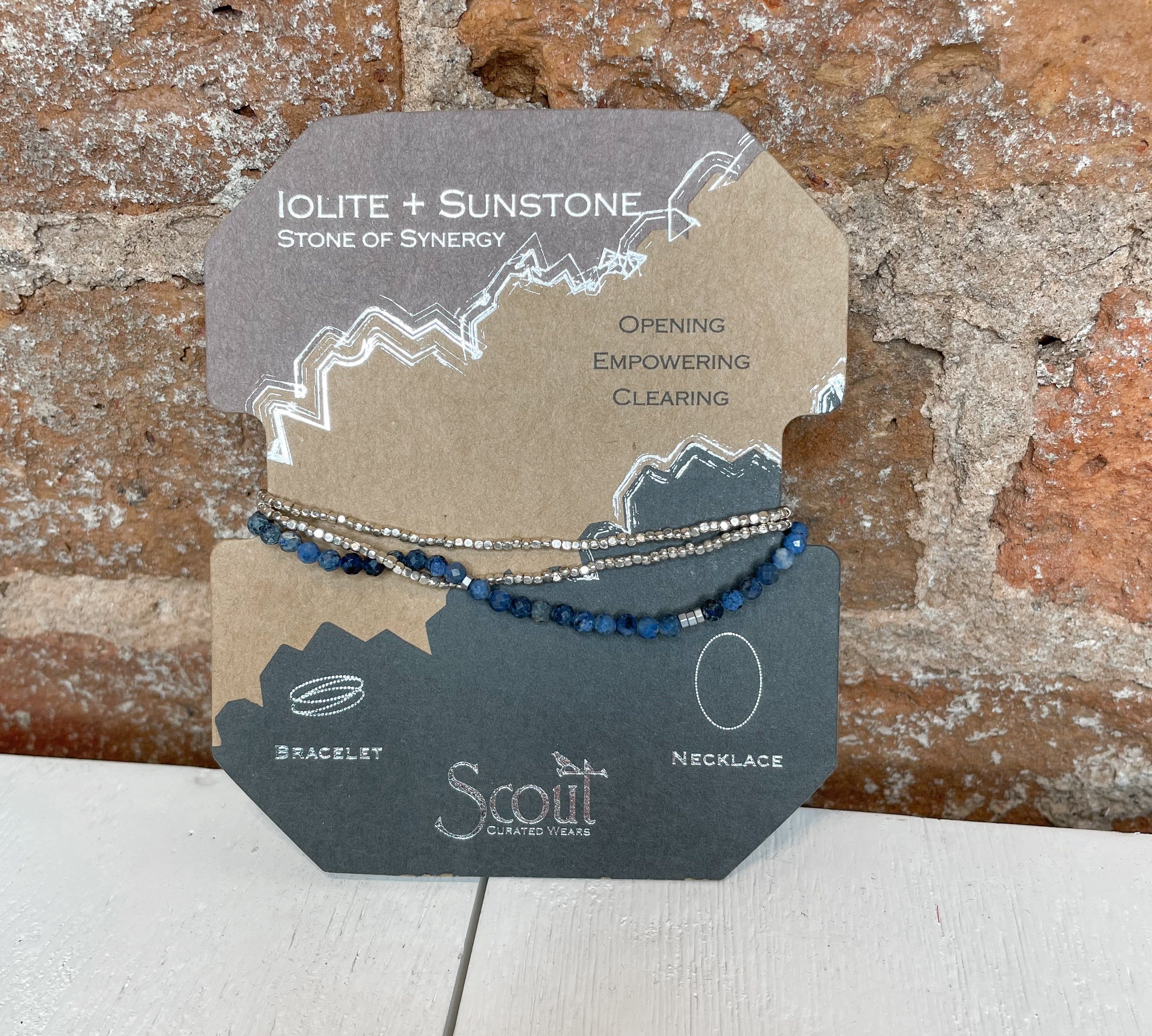 Delicate Stone Wrap Bracelet