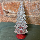 Multicolor LED Tree with Base 6.5"