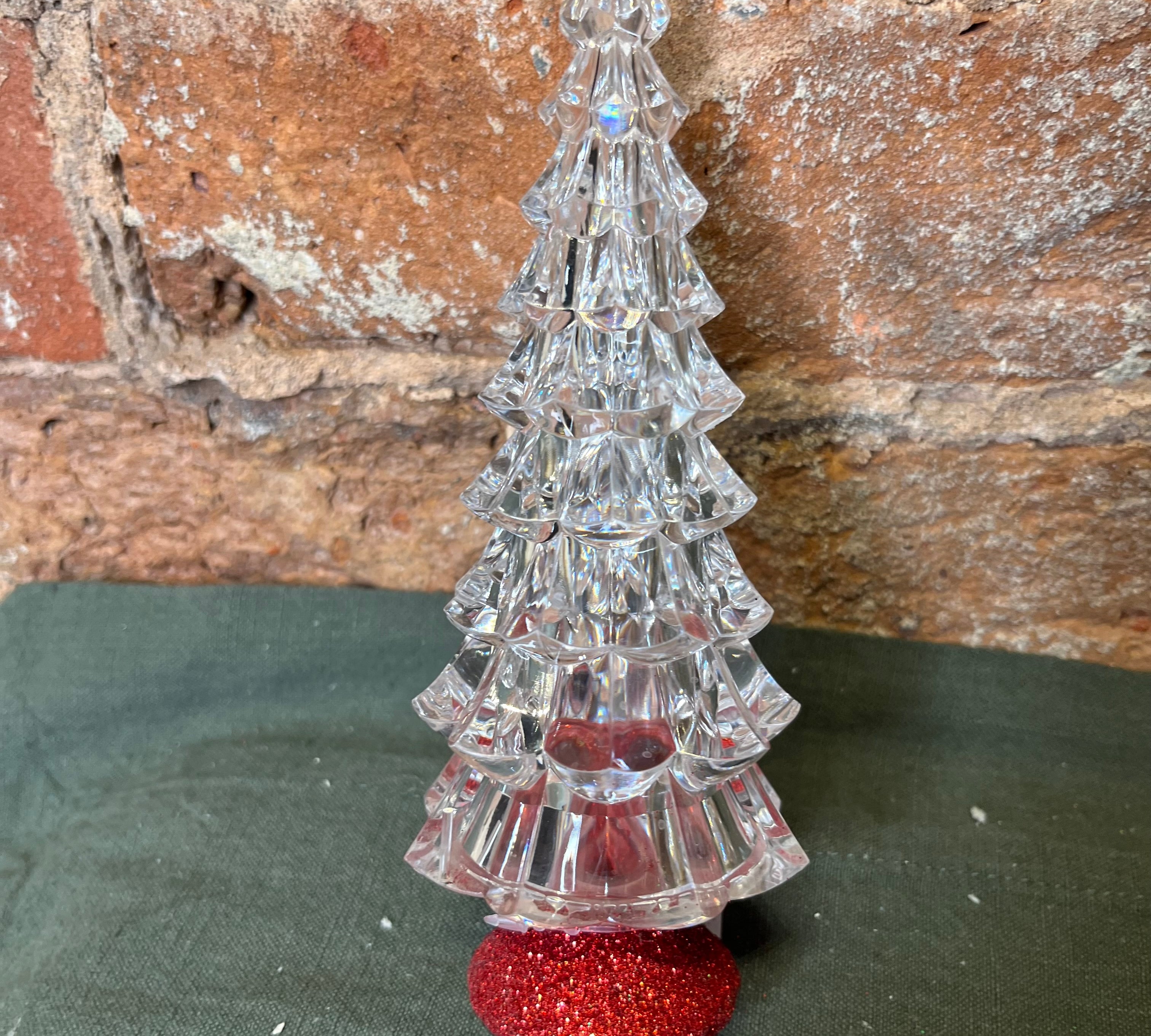 Multicolor LED Tree with Base 6.5"