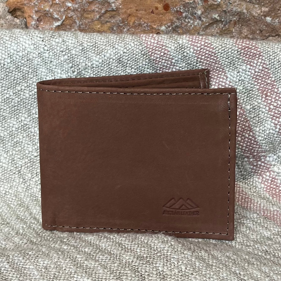 Leather Wallet w/Coin Pocket