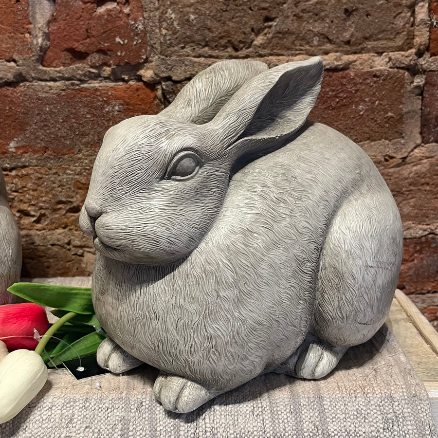 White Resin Rabbit