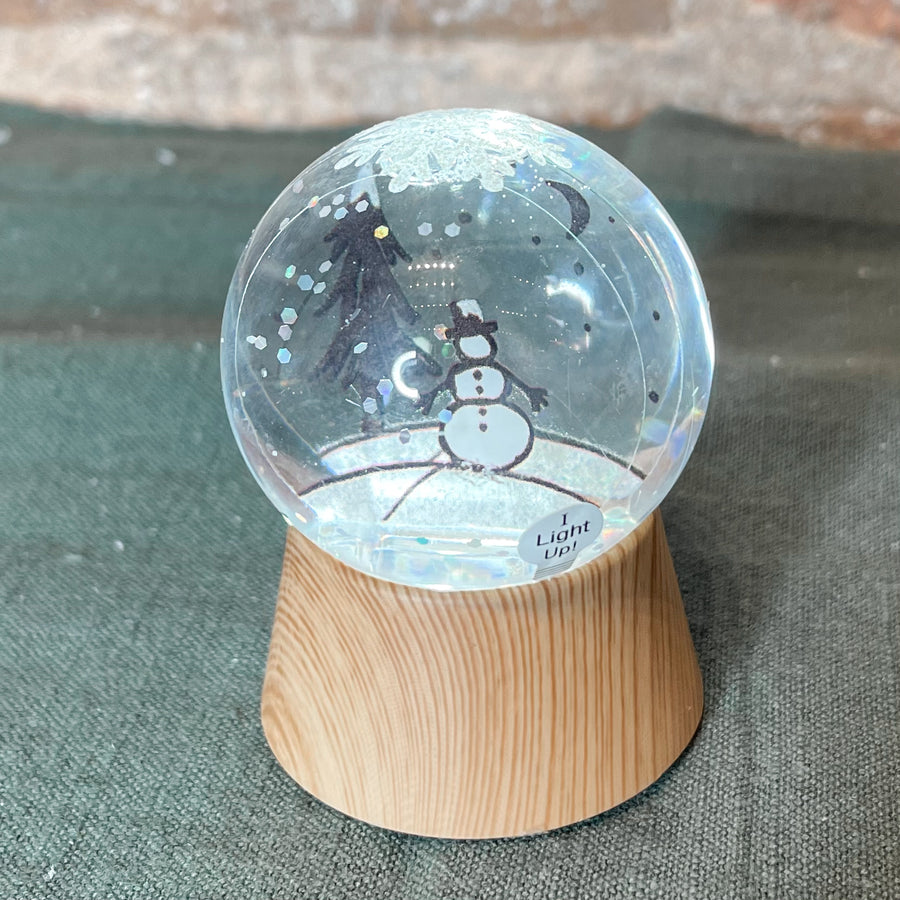 LED Mini Woodland Scene Globe 2.5”