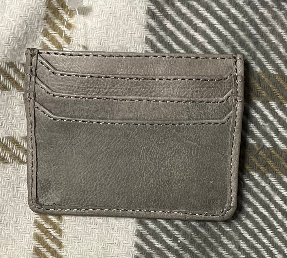 Leo Nappa Leather Credit Card Case
