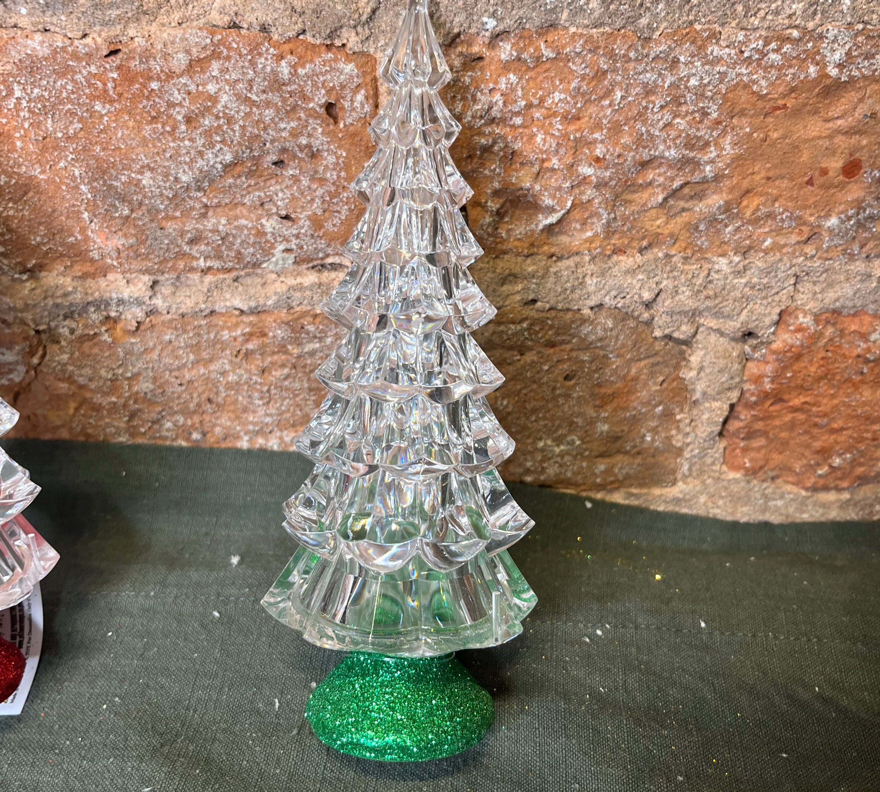 Multicolor LED Tree with Base 6.5"