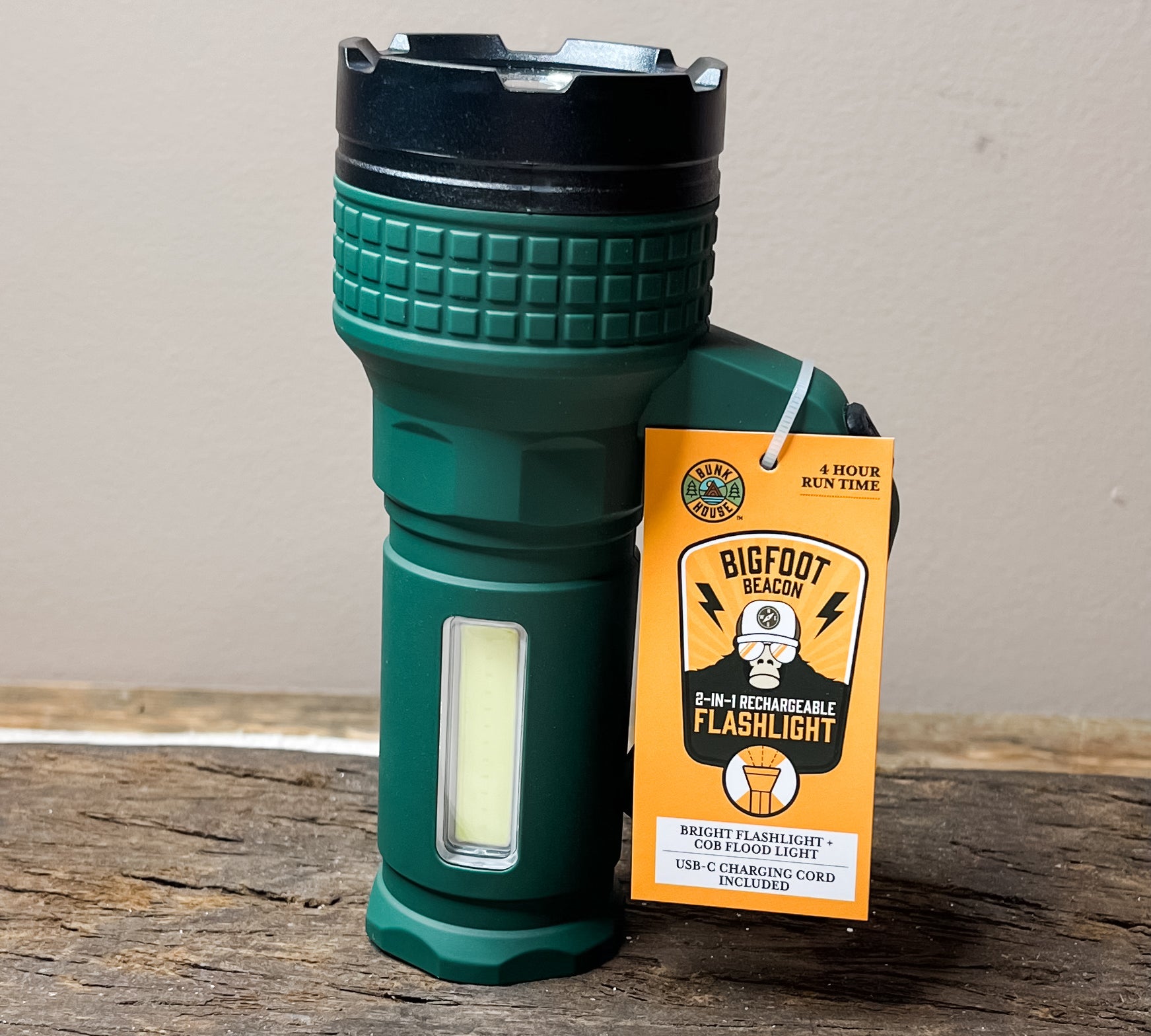 2 in1 Rechargeable Flashlight
