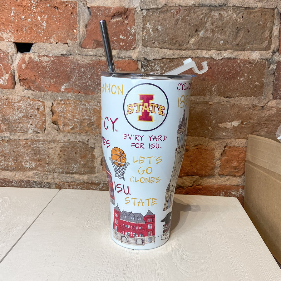 Iowa State Metal Tumbler 30OZ