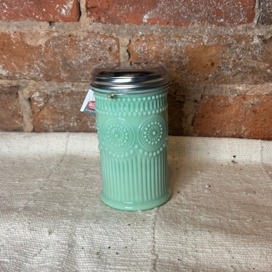 Jadeite Glass 9oz Sugar Shaker