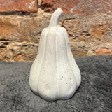 Cream Stoneware Speckled Pumpkin