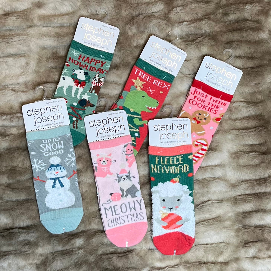 SJ Holiday Socks Small