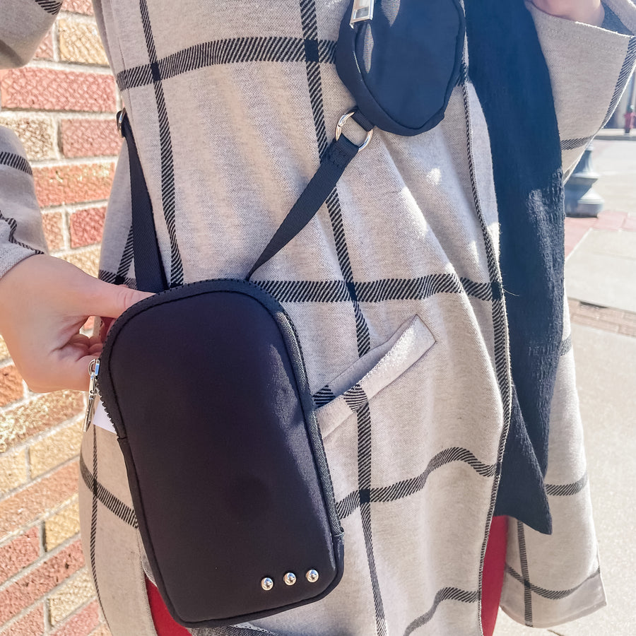 Nessa Nylon Crossbody Phone Bag