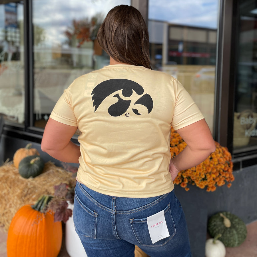 Iowa Women's Crop Top