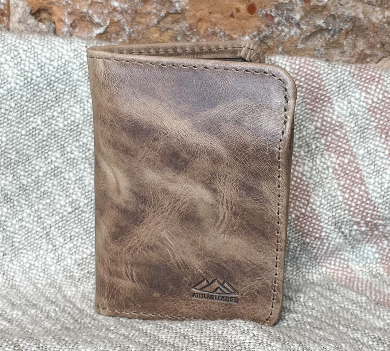 Leather Wallet w/ID Window