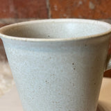 Matte White Stoneware Mug 16oz