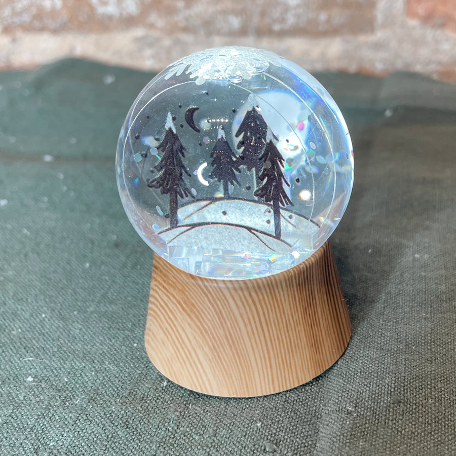 LED Mini Woodland Scene Globe 2.5”