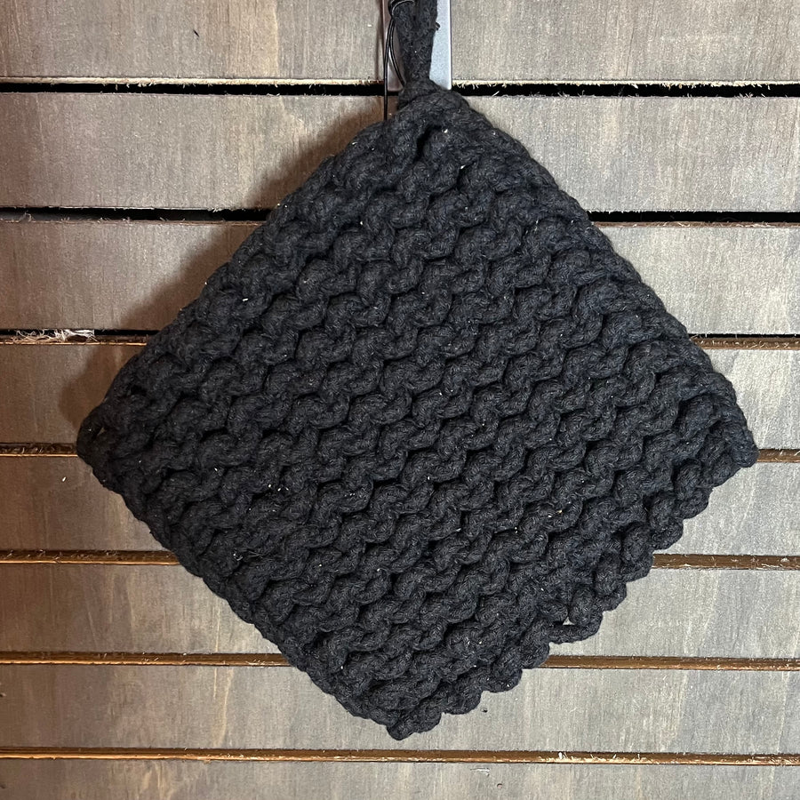 Cotton Crochet Pot Holder 8”