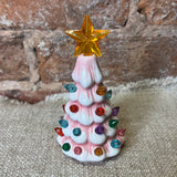 LED Retro Mini Tree w/ Star 4.75”