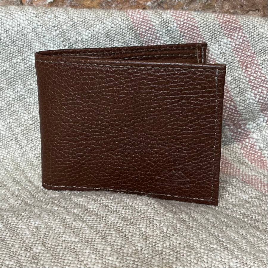 Leather Wallet w/Coin Pocket