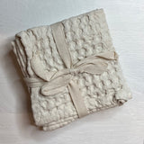 Stonewashed Cotton Weave Dish Cloths Set of 3