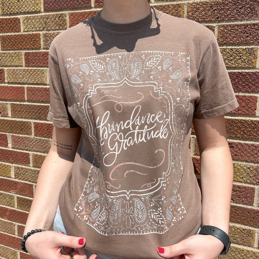 Abundance of Gratitude Graphic Tee