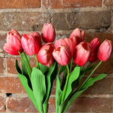 Natural Touch Small Tulip Bundle 18”