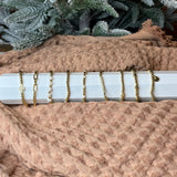 JM 18K Gold Plated Golden Ball Bracelet