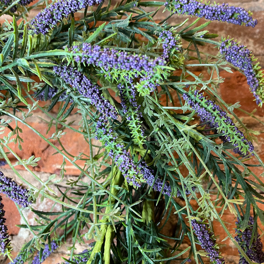 Purple Lavender Wreath 30"
