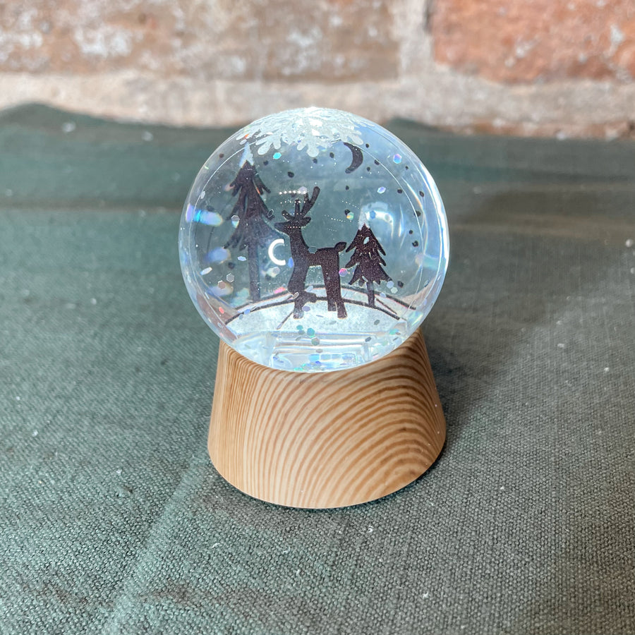 LED Mini Woodland Scene Globe 2.5”