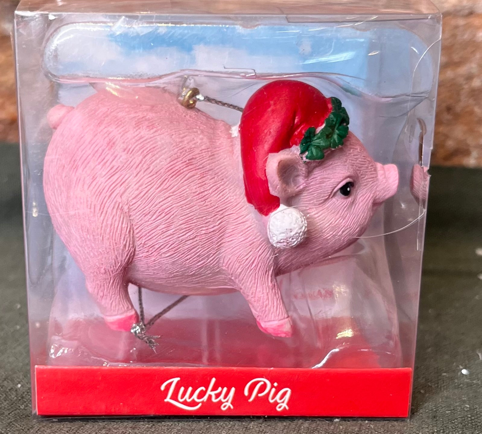 Lucky Pig Orn 2.75"