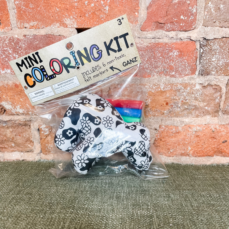 Stuffed Animal Mini Color Kit w/ Markers