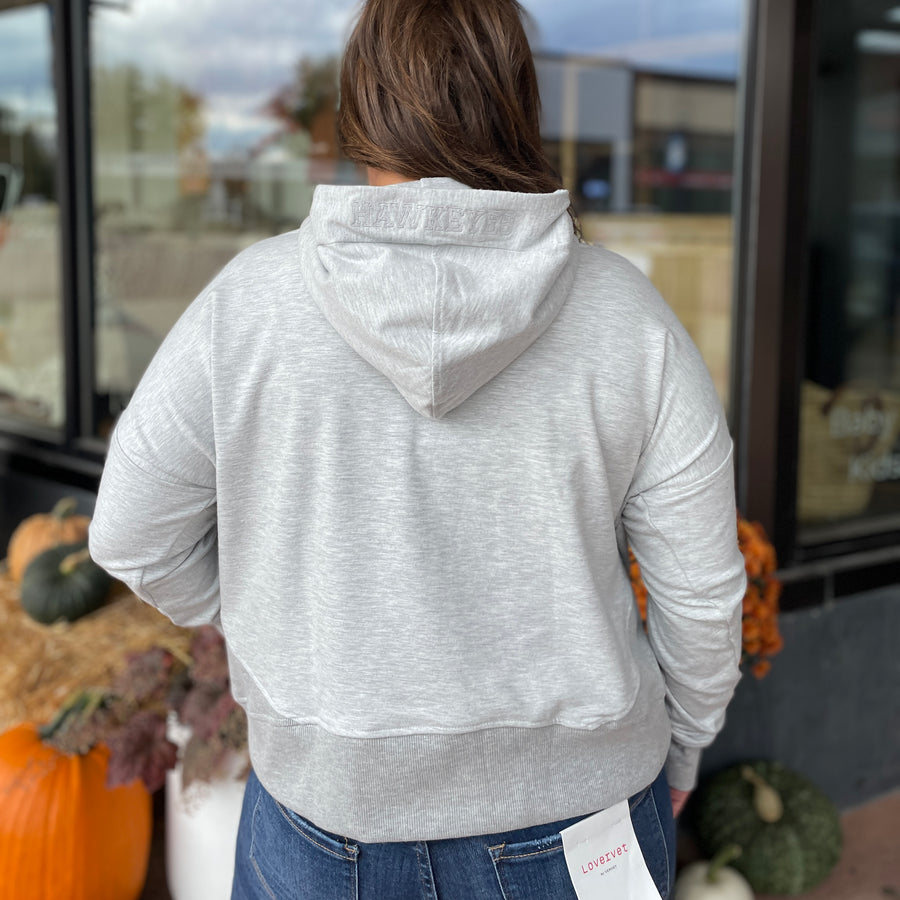 Iowa Avenue Women's Half Zip Hoodie