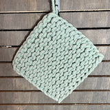 Cotton Crochet Pot Holder 8”