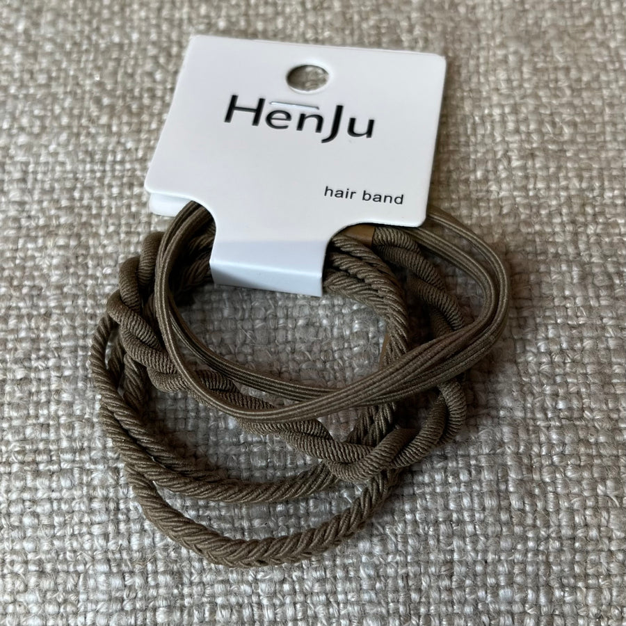 Braided Elastic Hair Tie Set