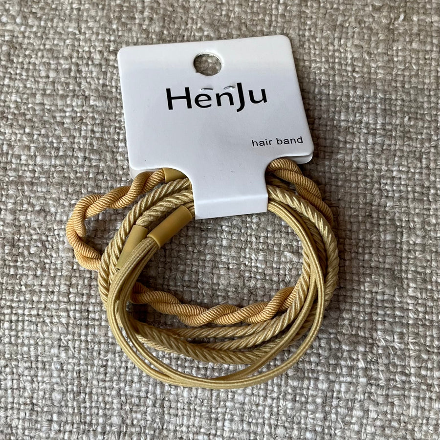 Braided Elastic Hair Tie Set