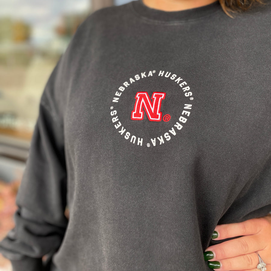 Nebraska Manning Oversize Crewneck