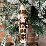 Gingerbread Nutcracker Orn 6"