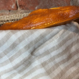 Striped Linen Bread Bag