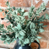Green Boxwood Bush 11.75”