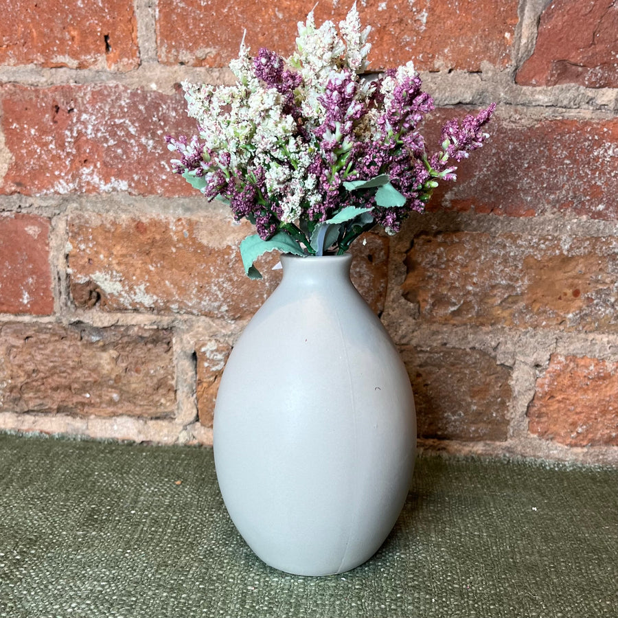 Neutral Teardrop Vase