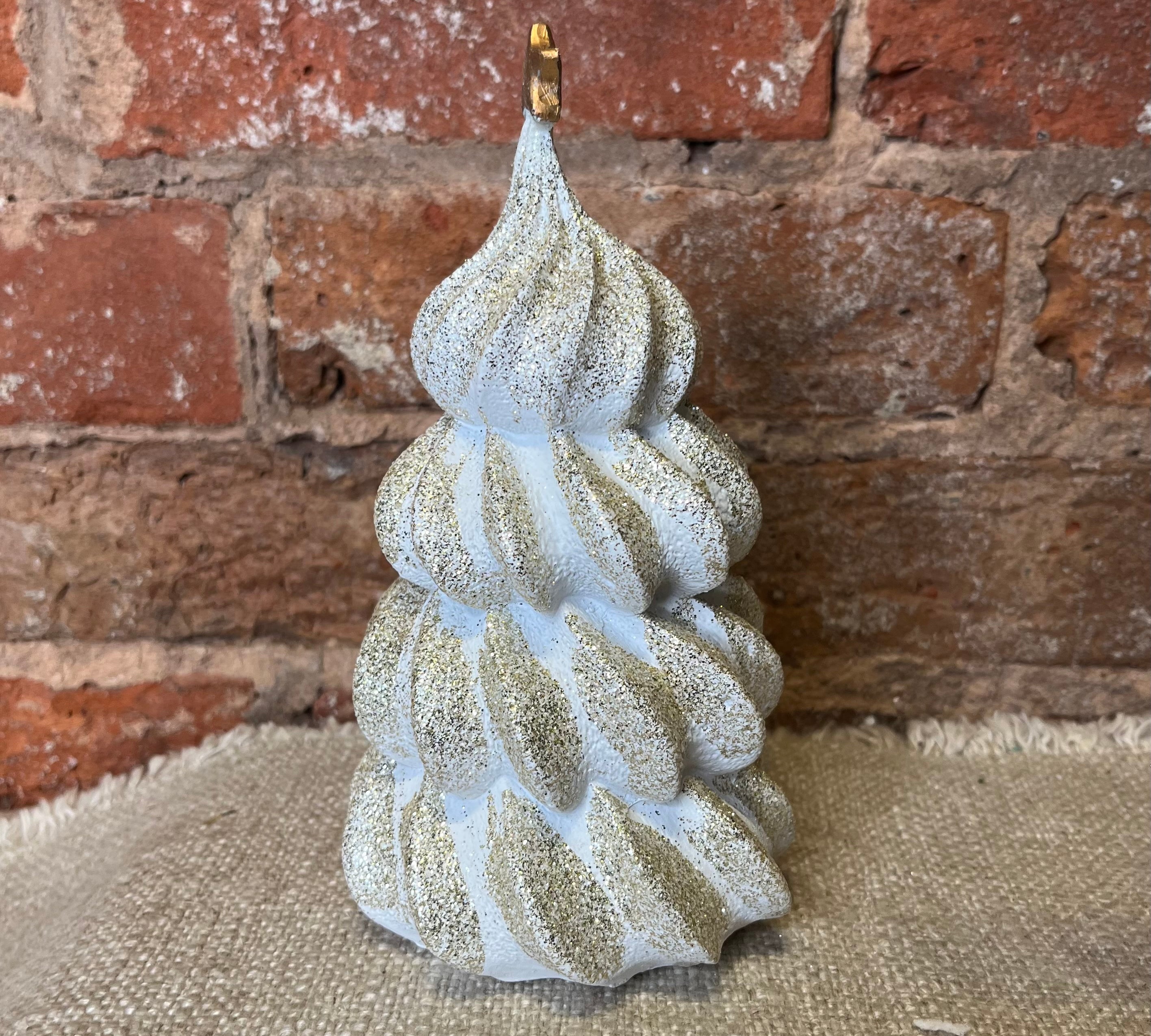Gold Glitter & Star Merengue Tree