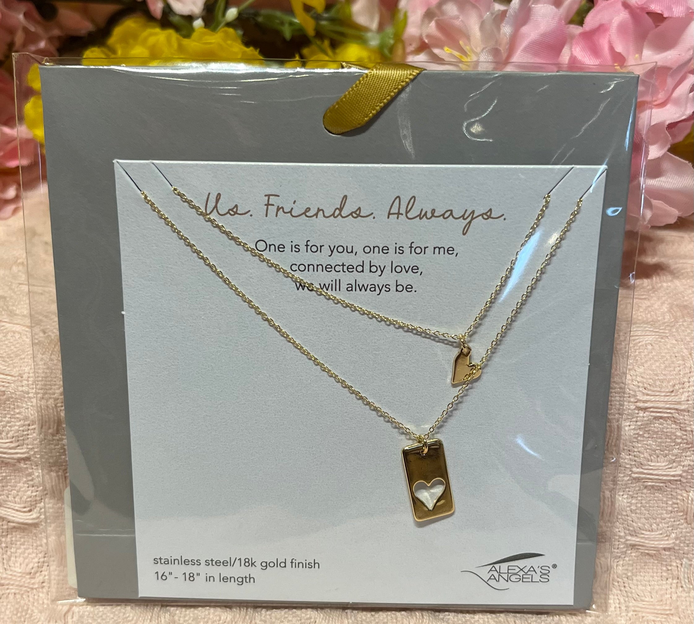 One For You, One For Me Necklace Set