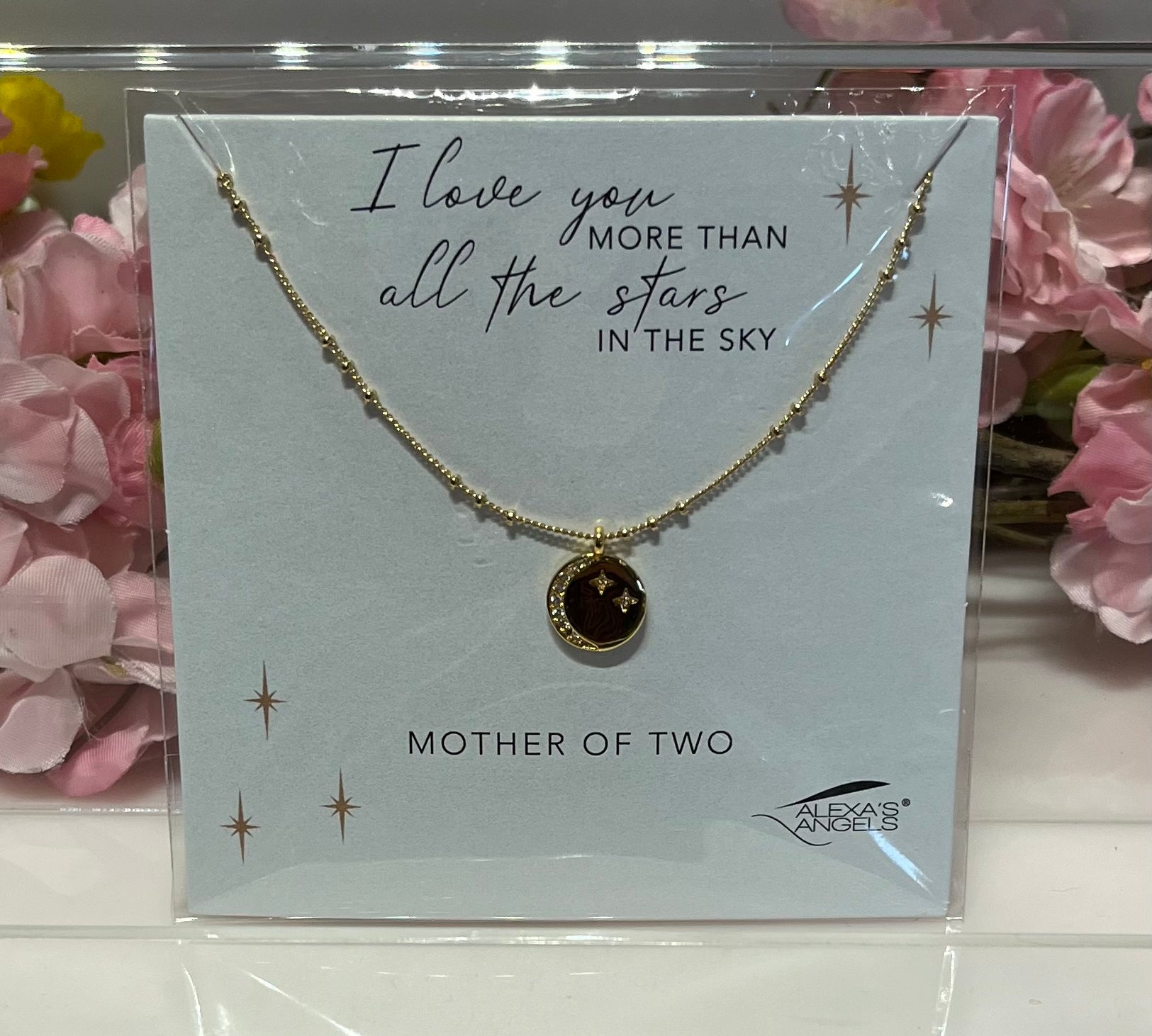 Moon & Stars Family Necklace