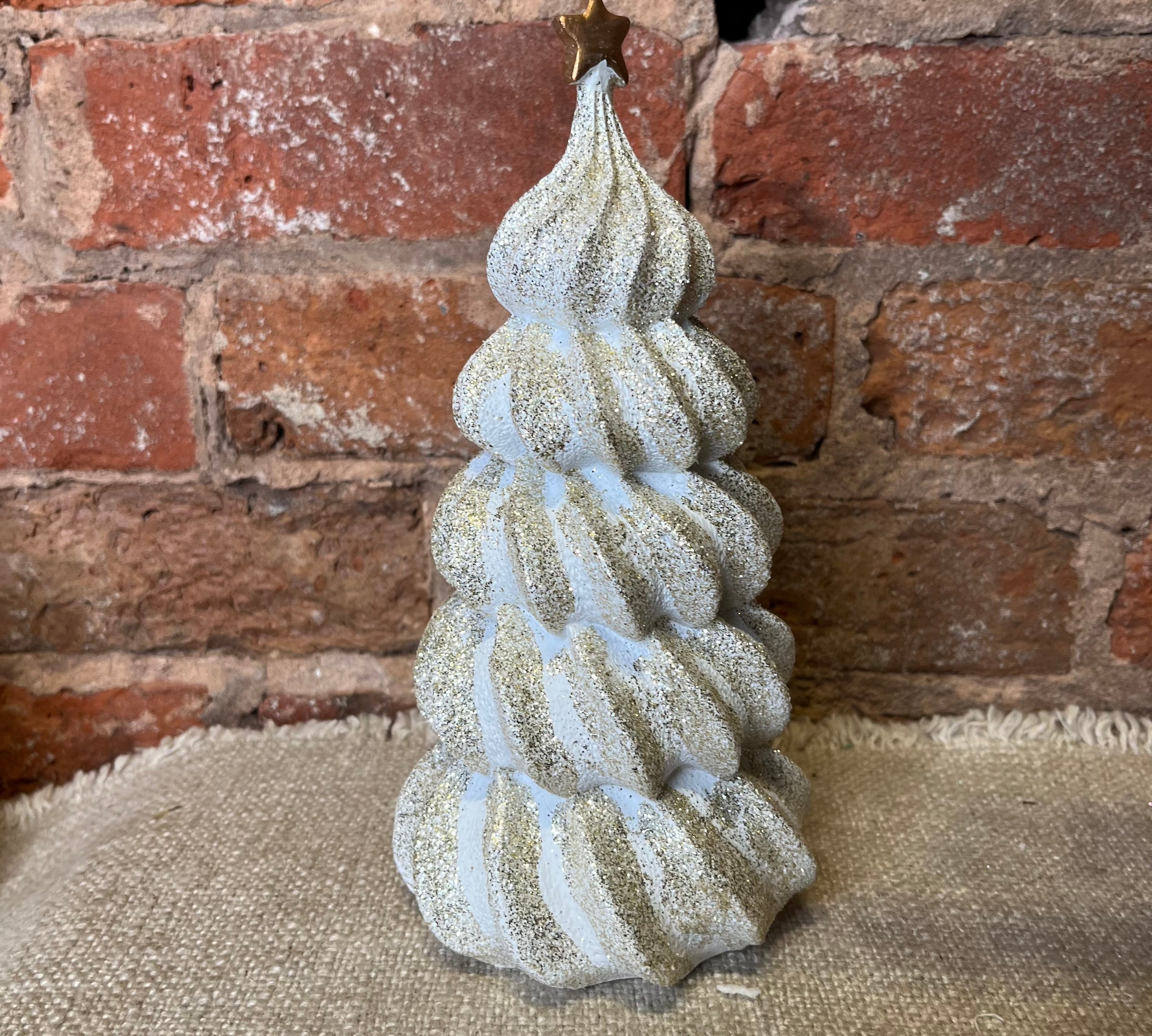 Gold Glitter & Star Merengue Tree