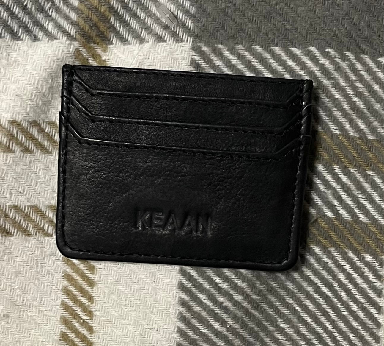 Leo Nappa Leather Credit Card Case