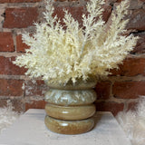 Stoneware Planter w/ Saucer 5”
