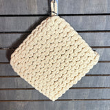 Cotton Crochet Pot Holder 8”