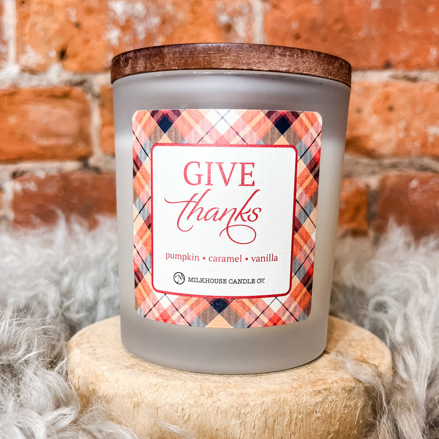 Milkhouse Limited Edition Fall 7oz Frosted Candle