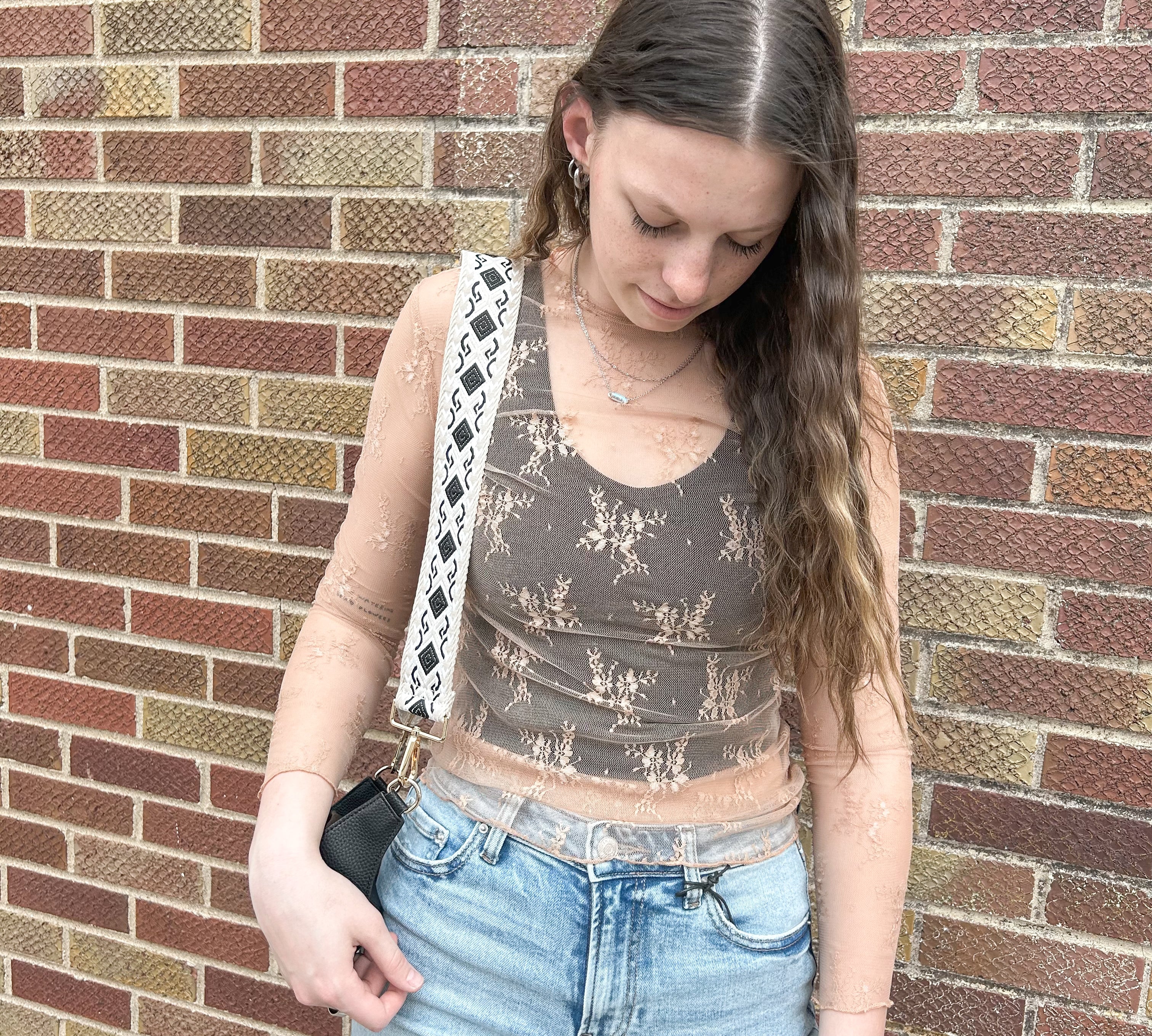 High Neck Lace Sleeveless Top