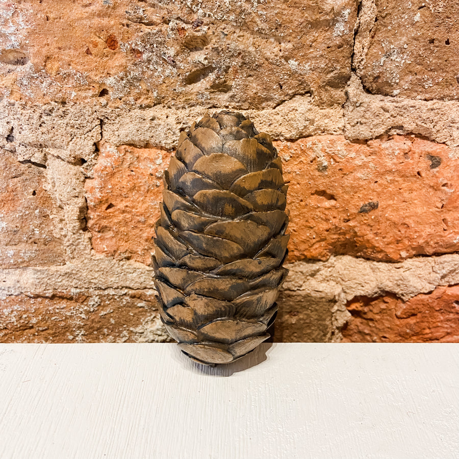 Brown Resin Pinecone 3.5”