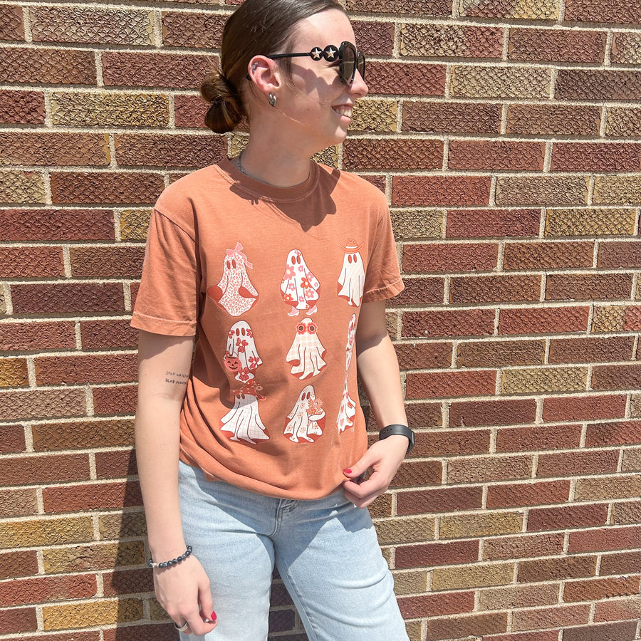 Groovy Ghost Girls Graphic Tee