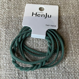 Braided Elastic Hair Tie Set